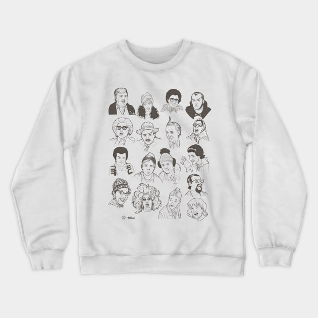 SCTV Roster Crewneck Sweatshirt by JoshWay